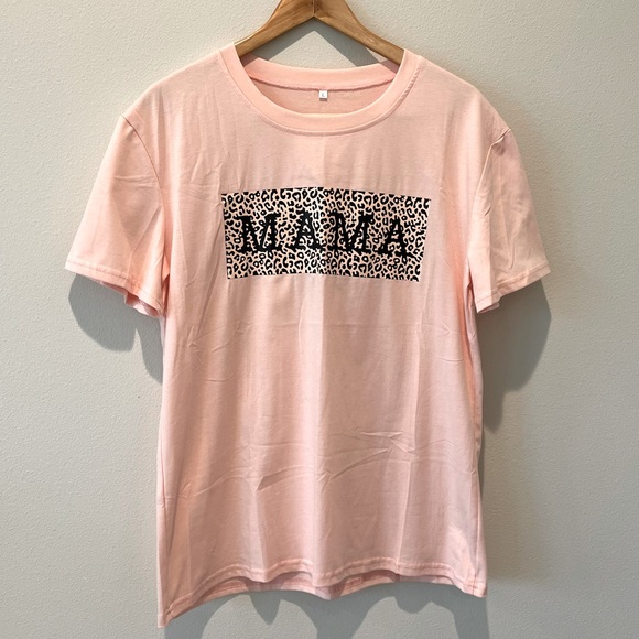Leopard MaMa T Shirt - Picture 1 of 5